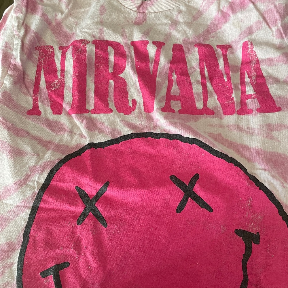 Pink Nirvana Graphic Tee